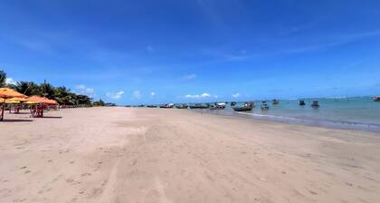 Apto com Varanda Vista e Piscina em Maragogi