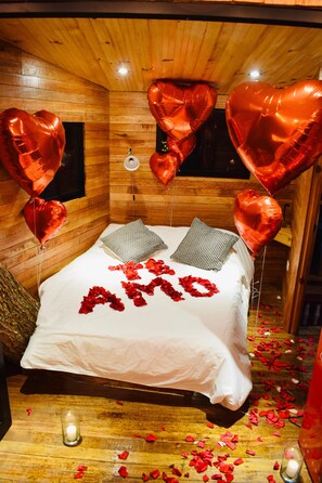 1 bedroom, WiFi, bed sheets - Cabaña en un árbol en Santa Elena (Santa Elena)