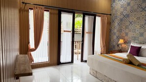 Deluxe Double Room, Balcony, Courtyard View | Soundproofing, free WiFi - Gelih Bungalow Nusa Penida (Penida Island)
