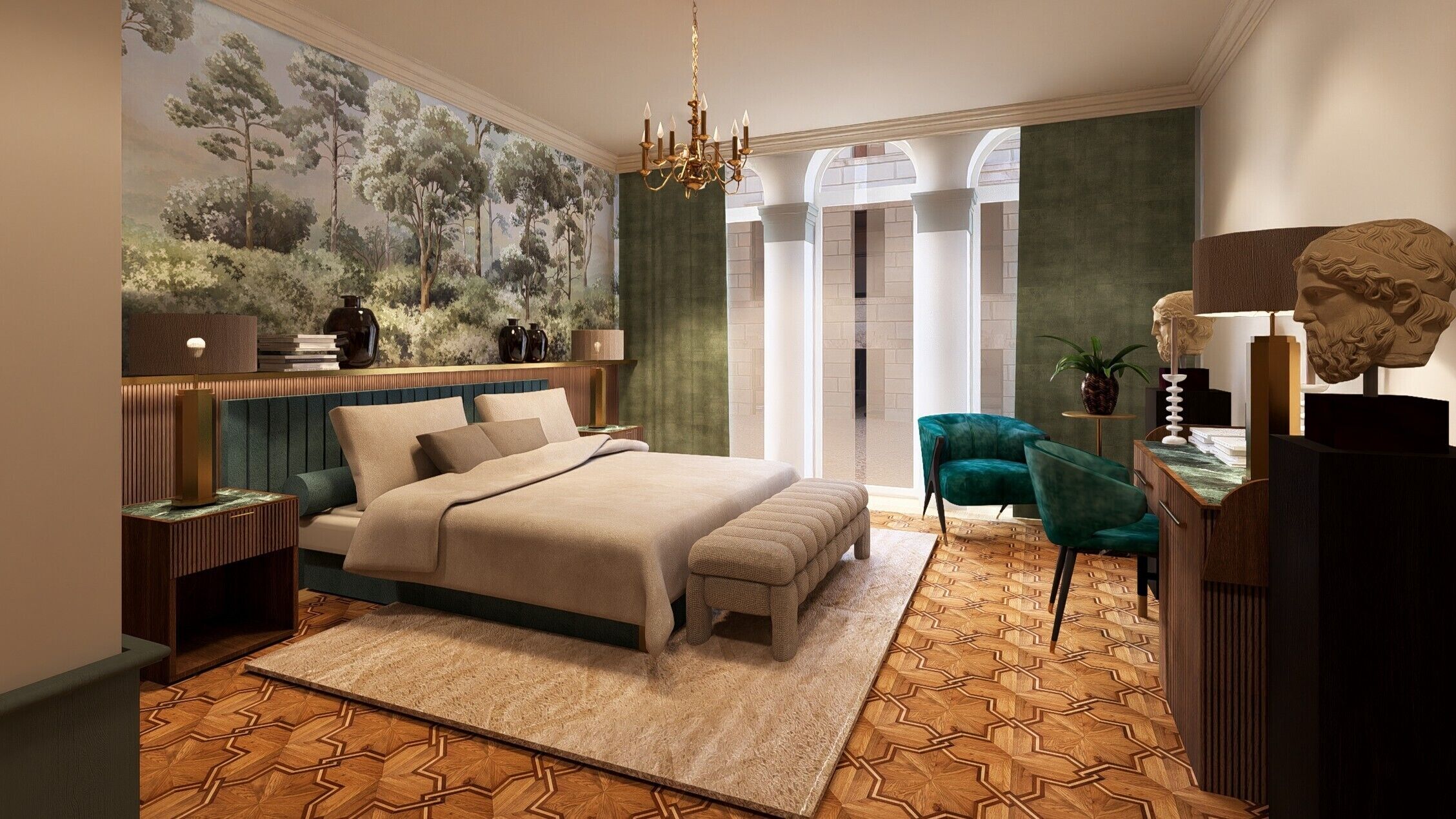 Minibar, in-room safe, desk, laptop workspace