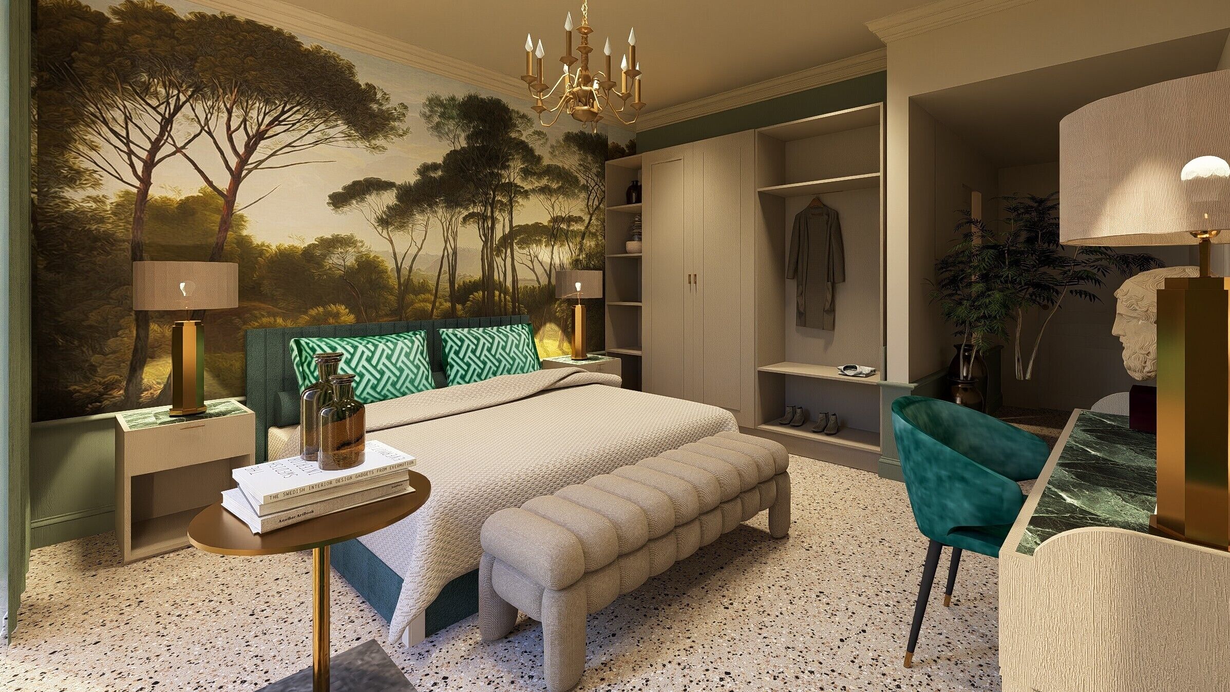 Classic Double or Twin Room | Minibar, in-room safe, desk, laptop workspace