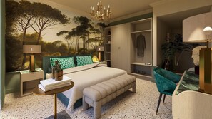 Minibar, in-room safe, desk, laptop workspace