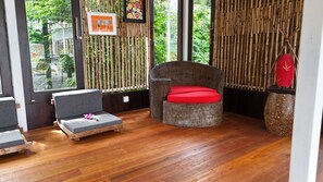 Zimmer, 1 Schlafzimmer, Raucher, Balkon | Lounge