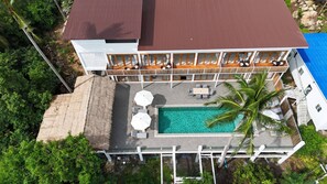 Room, 1 Bedroom, Smoking, Balcony | Pool | Outdoor pool