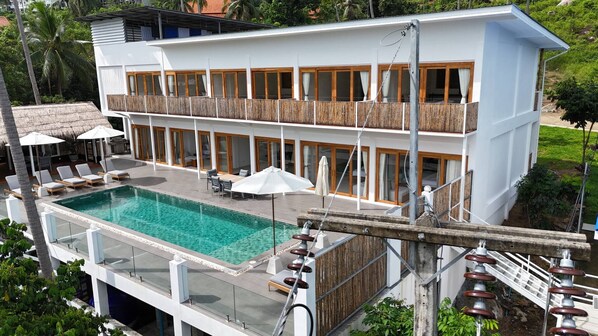 Room, 1 Bedroom, Smoking, Balcony | Pool | Outdoor pool - Room-8br Monkey Villa Room 203 (Koh Samui)