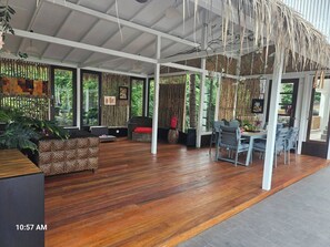 Room, 1 Bedroom, Smoking, Balcony | Living room - Room-8br Monkey Villa Room 203 (Koh Samui)