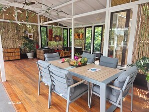 Room, 1 Bedroom, Smoking, Balcony | Outdoor dining