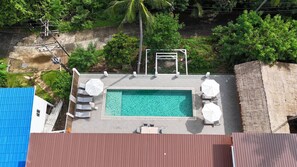 Zimmer, 1 Schlafzimmer, Raucher, Balkon | Pool