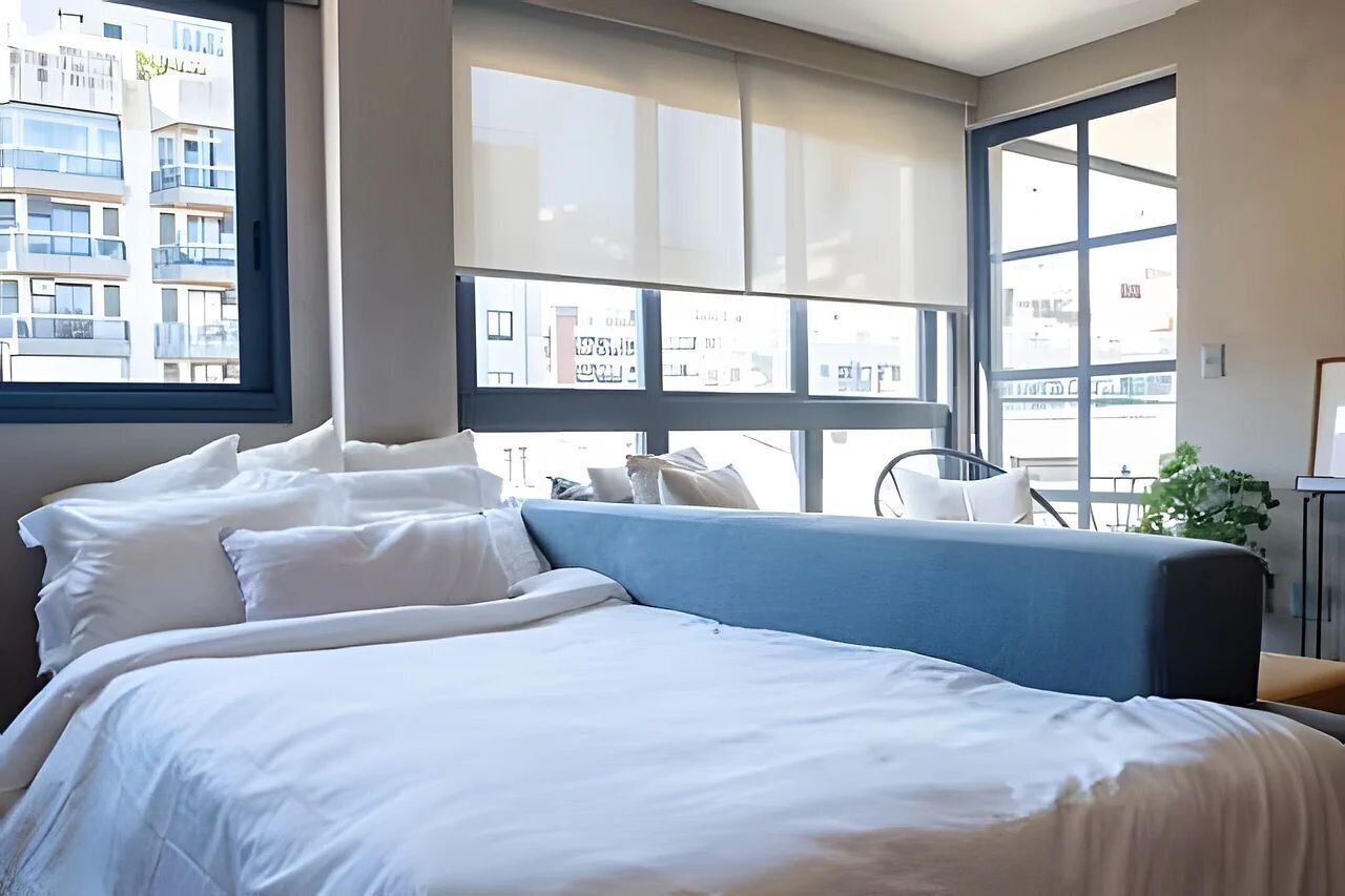 Apartamento | Caja fuerte, cortinas opacas, tabla de planchar con plancha