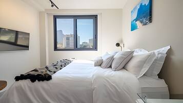 In-room safe, blackout curtains, iron/ironing board, free WiFi