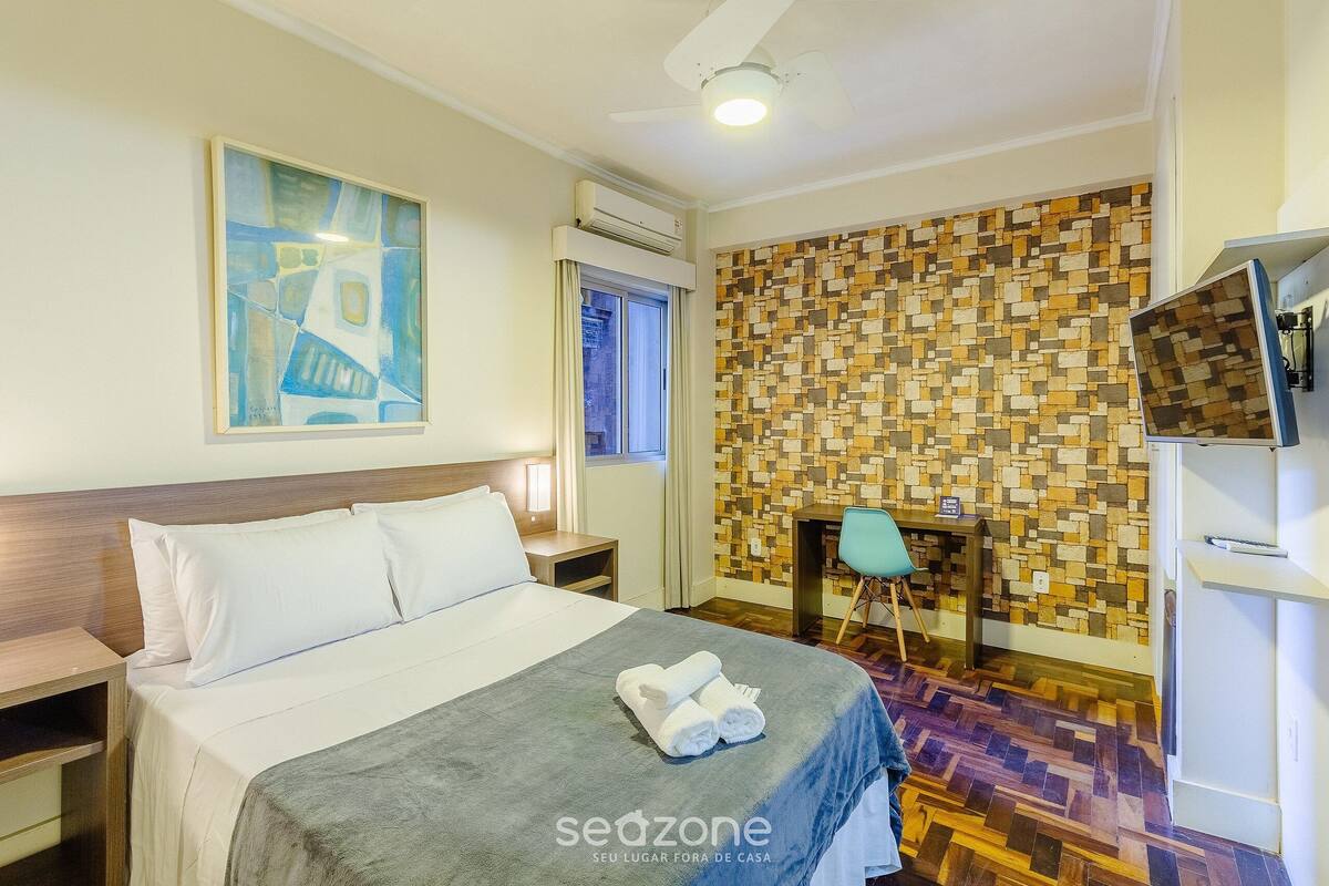 Apartemen Basic | 1 kamar tidur dan Wi-Fi gratis