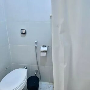 Towels, soap, toilet paper