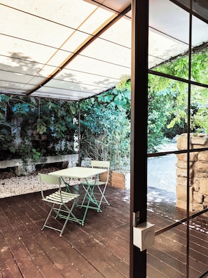 Habitación clásica doble | Terraza o patio