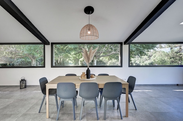 Villa, piscina privada | Zona de estar