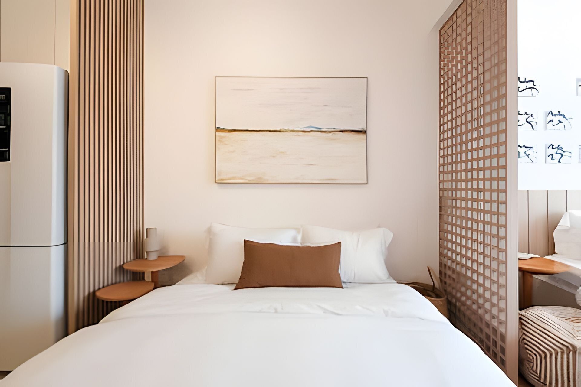 Apartamento | Cofres nos quartos, Wi-Fi de cortesia
