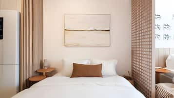 Apartamento | Cofres nos quartos, Wi-Fi de cortesia