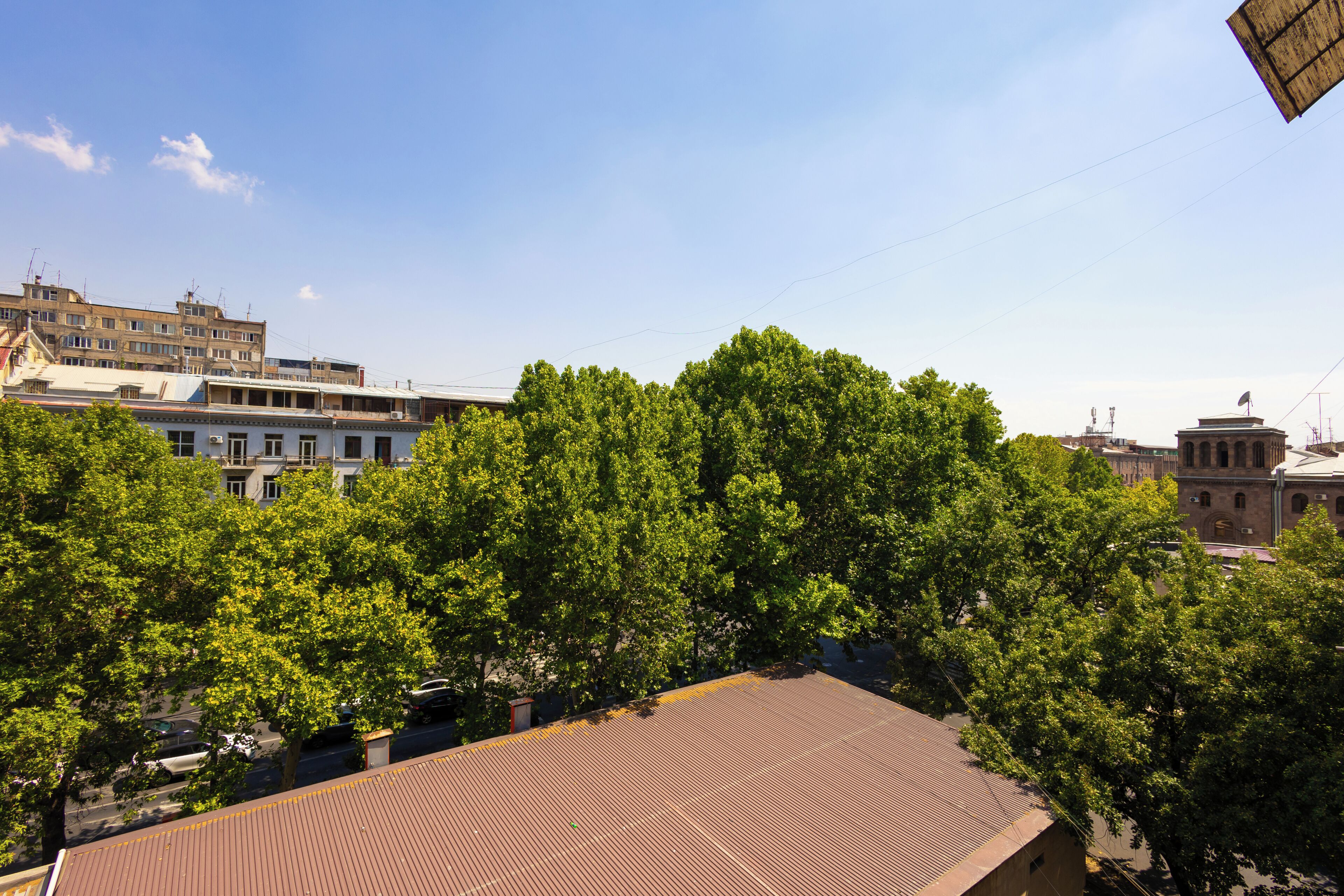 Pemandangan balkon