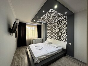 Departamento Confort, 1 habitación, balcón | Tabla de planchar con plancha y wifi gratis