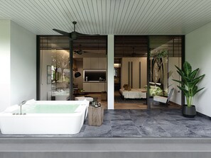 Minibar, in-room safe, desk, iron/ironing board - Kamaliss MontAzure Phuket - MGallery Collection (Kamala)