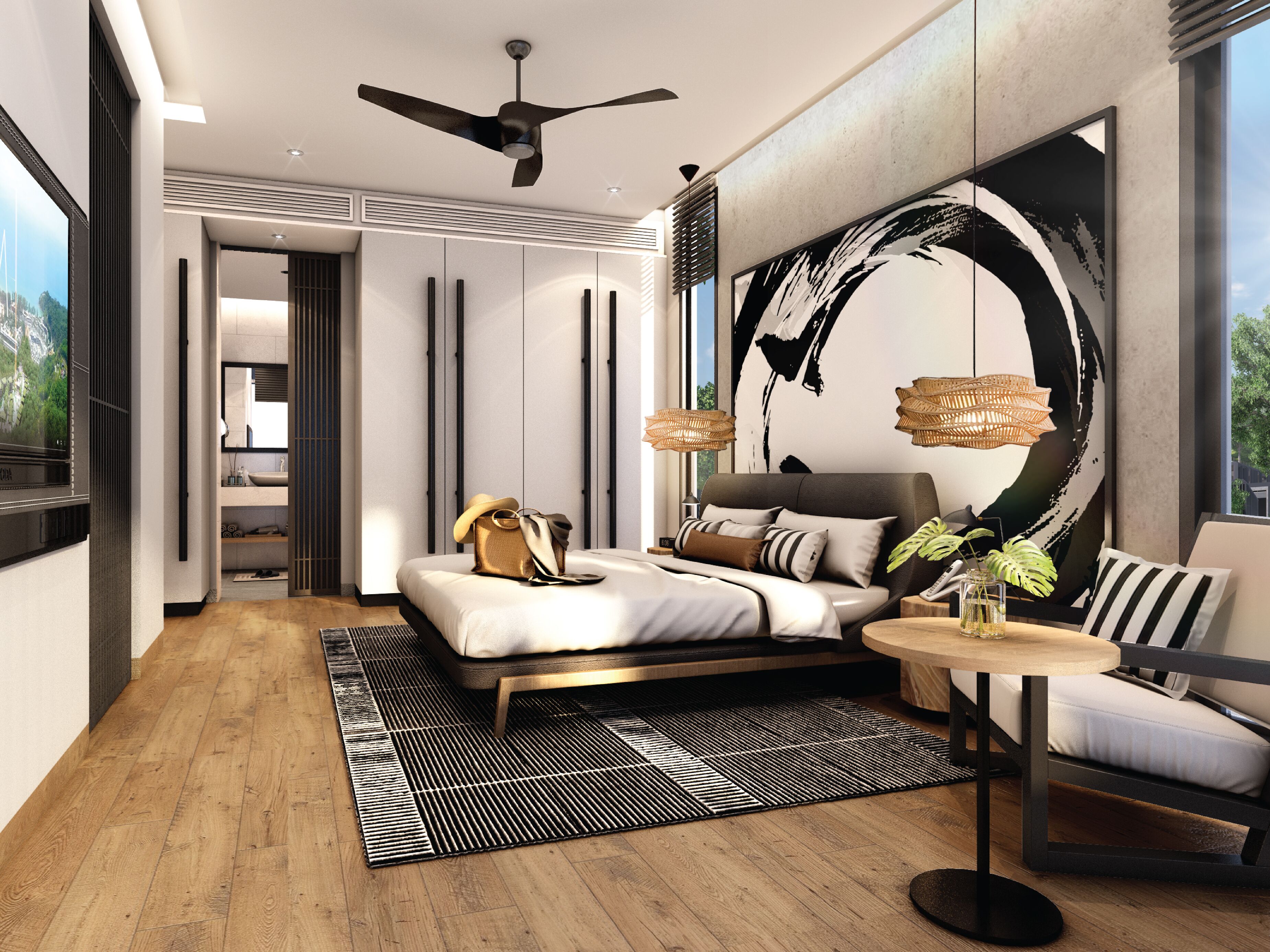 Minibar, in-room safe, desk, iron/ironing board