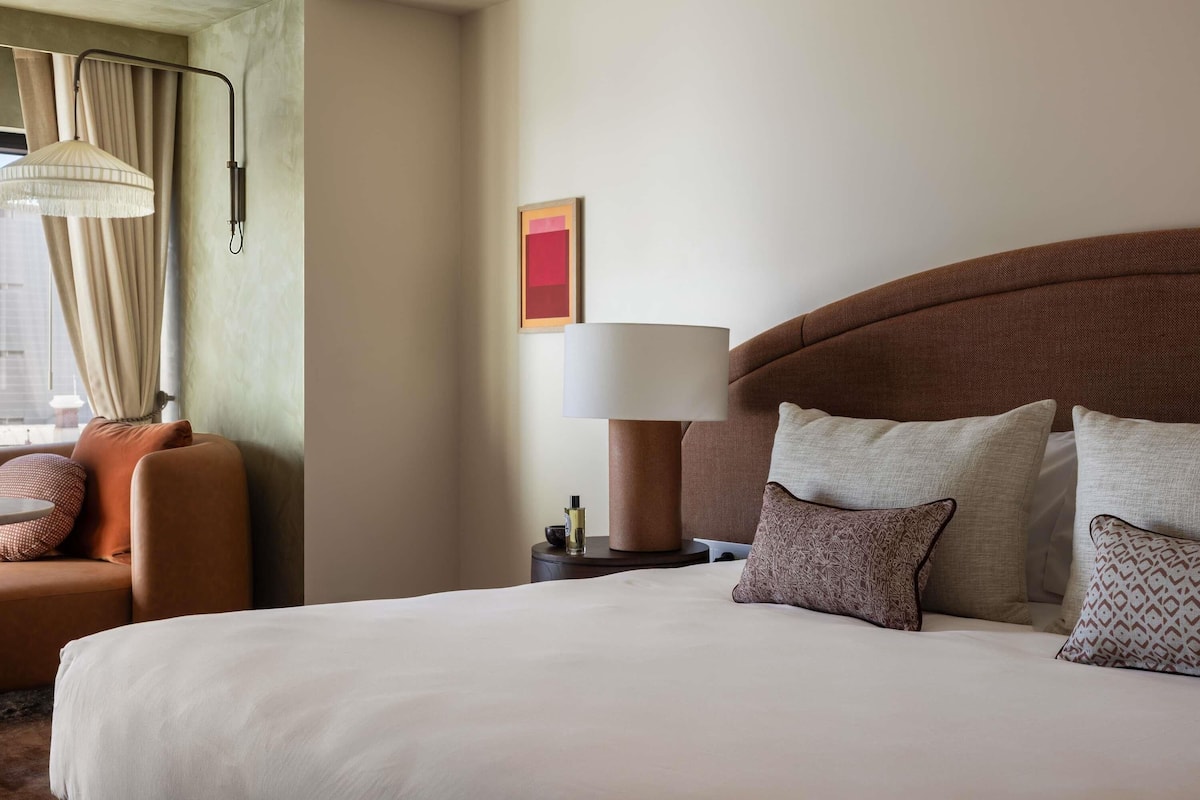 Hypo-allergenic bedding, pillowtop beds, minibar, in-room safe