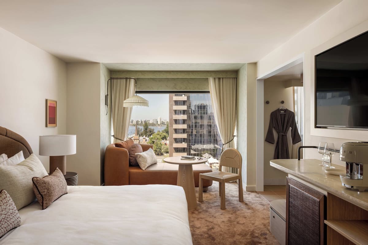 Hypo-allergenic bedding, pillowtop beds, minibar, in-room safe