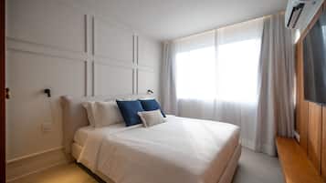 Apartemen | Brankas, tirai kedap cahaya, dan Wi-Fi gratis