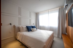 Lejlighed | Pengeskab på værelset, mørklægningsgardiner, gratis Wi-Fi