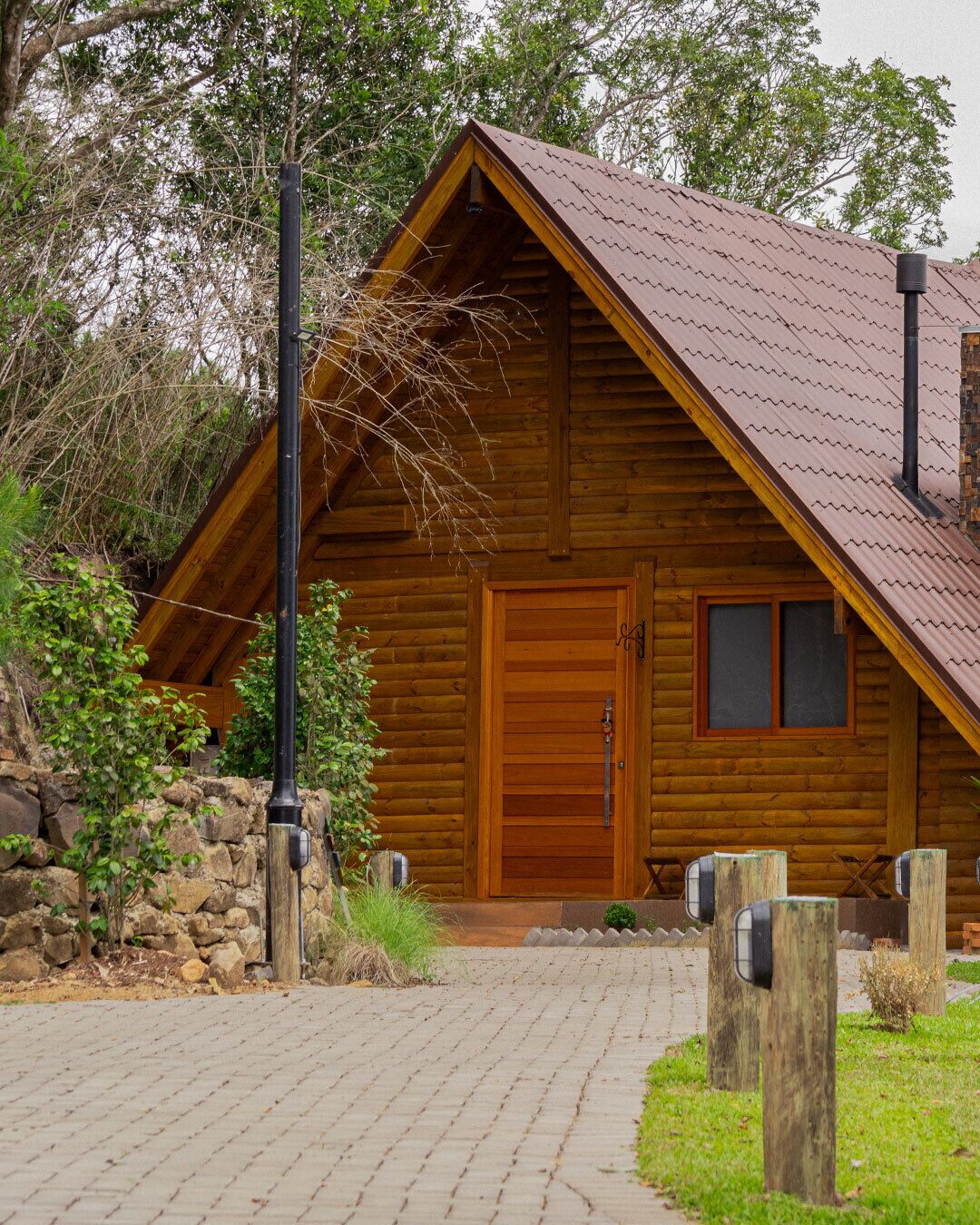 디럭스 샬레, 발코니, 시내 전망 | 숙박 시설 정면