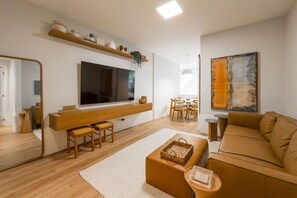 Apartment | Living area - Leblon | 5min da Praia, localização central - por Casapē Rio (Rio de Janeiro)