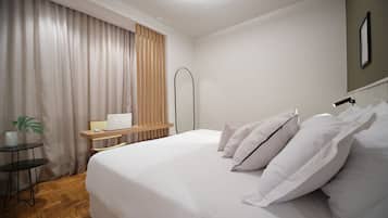 Coffres-forts dans les chambres, rideaux occultants