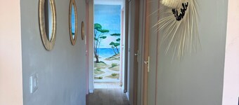 RENTAL HOUSE 2 BEDROOMS IN THE CENTER OF PORNIC FOR 4 PEOPLE