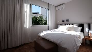 Lejlighed | Mørklægningsgardiner, strygejern/strygebræt, gratis Wi-Fi