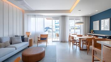 Căn hộ | Khu phòng khách | TV màn hình phẳng