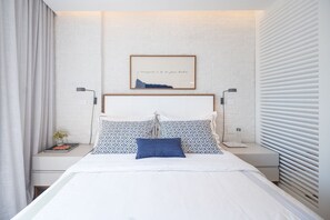 公寓 | 客房内保险箱、熨斗/熨衣板、免费 WiFi