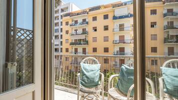 Appartamento Comfort, 1 letto matrimoniale con divano letto, balcone | Balcone