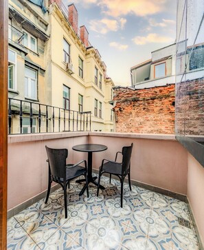 Junior-huone | Näkymä parvekkeelta