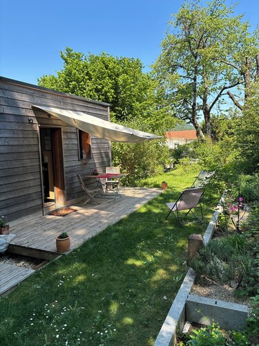 orevard au calme dans verdure