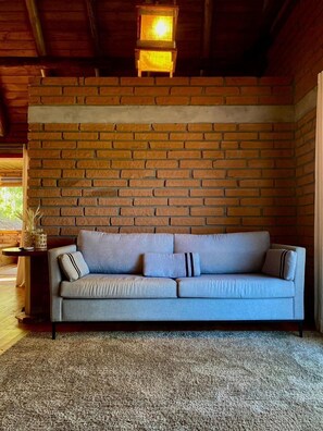 Chalet, Mountain View | Living area