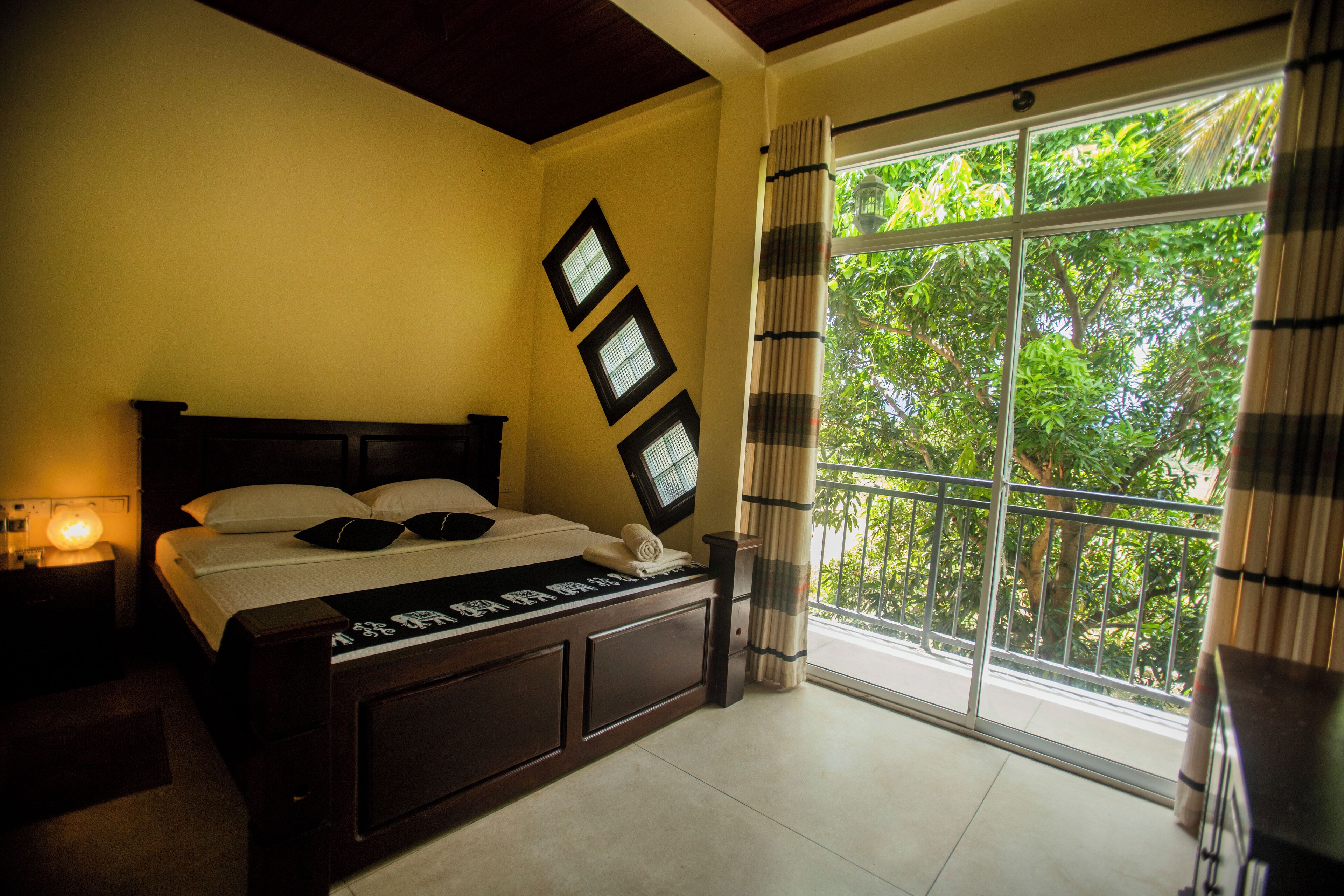 Habitación individual, balcón, vista al jardín | Wifi gratis 