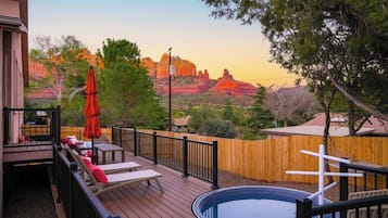 Baignoire à remous extérieure