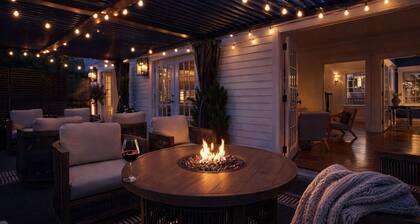 Luxury 6 Bedroom Coastal Home Directly Across From Beach Center of Downtown