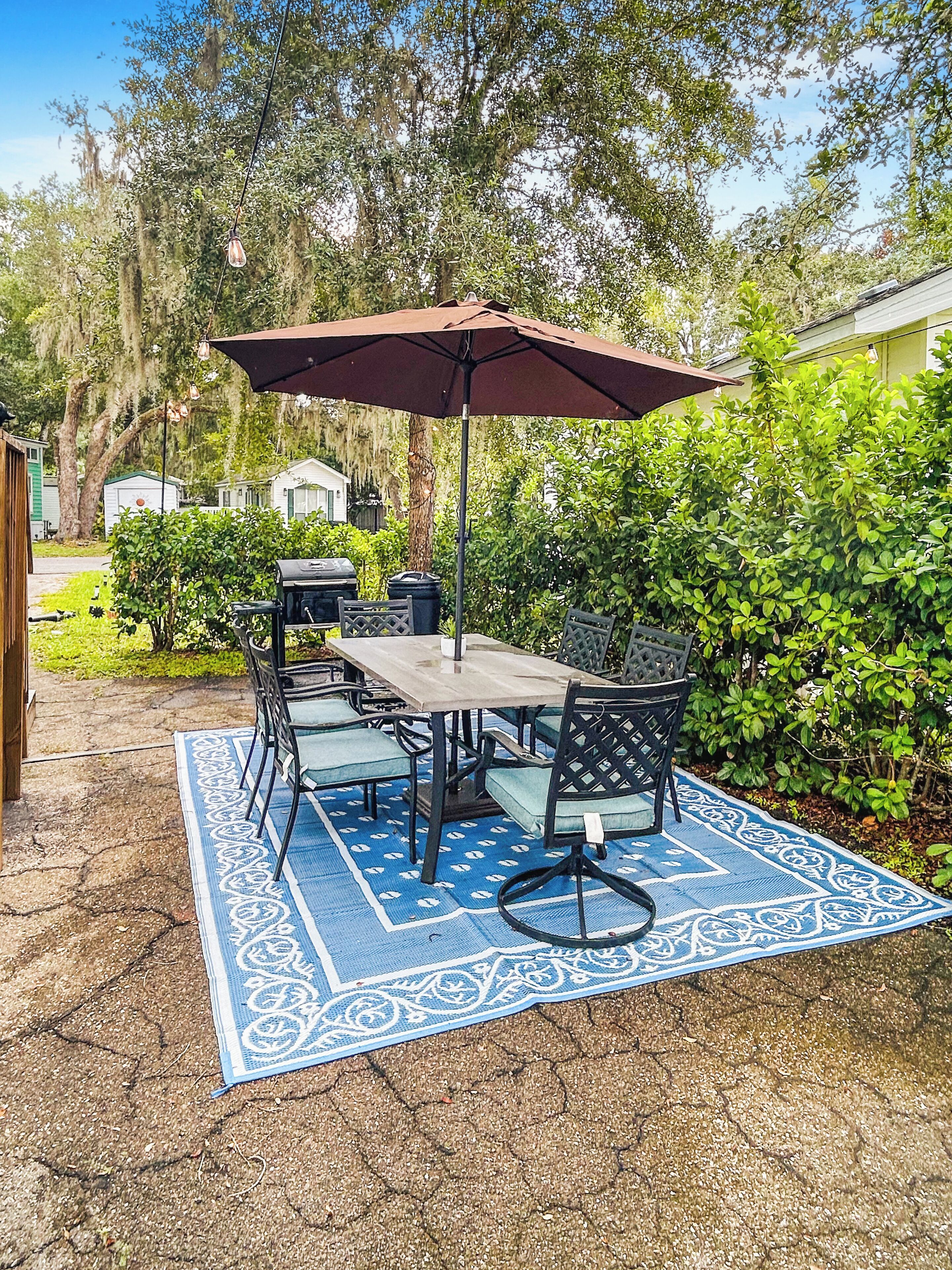 Opções para refeição ao ar livre