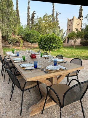 Restaurante al aire libre