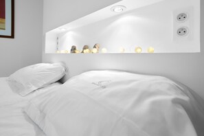 2 dormitorios, tabla de planchar con plancha, wifi y ropa de cama