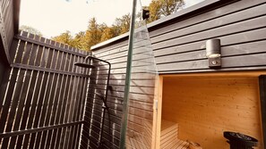 Waldbaude Max inkl. Sauna | Individually decorated, free WiFi, bed sheets - elsParc Walkenried (Walkenried)