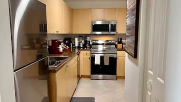 Fabulous 1 Bedroom 1 Bathroom Apartment | Private kitchen | Full-size fridge, microwave, coffee/tea maker, toaster