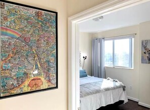 Appartement, 1 chambre, cuisine, vue ville