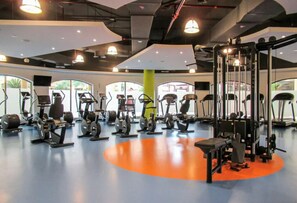 Fitness facility - Upgraded & Spacious Studio l Close to Beach in JBR (Jumeirah Beach Residence)