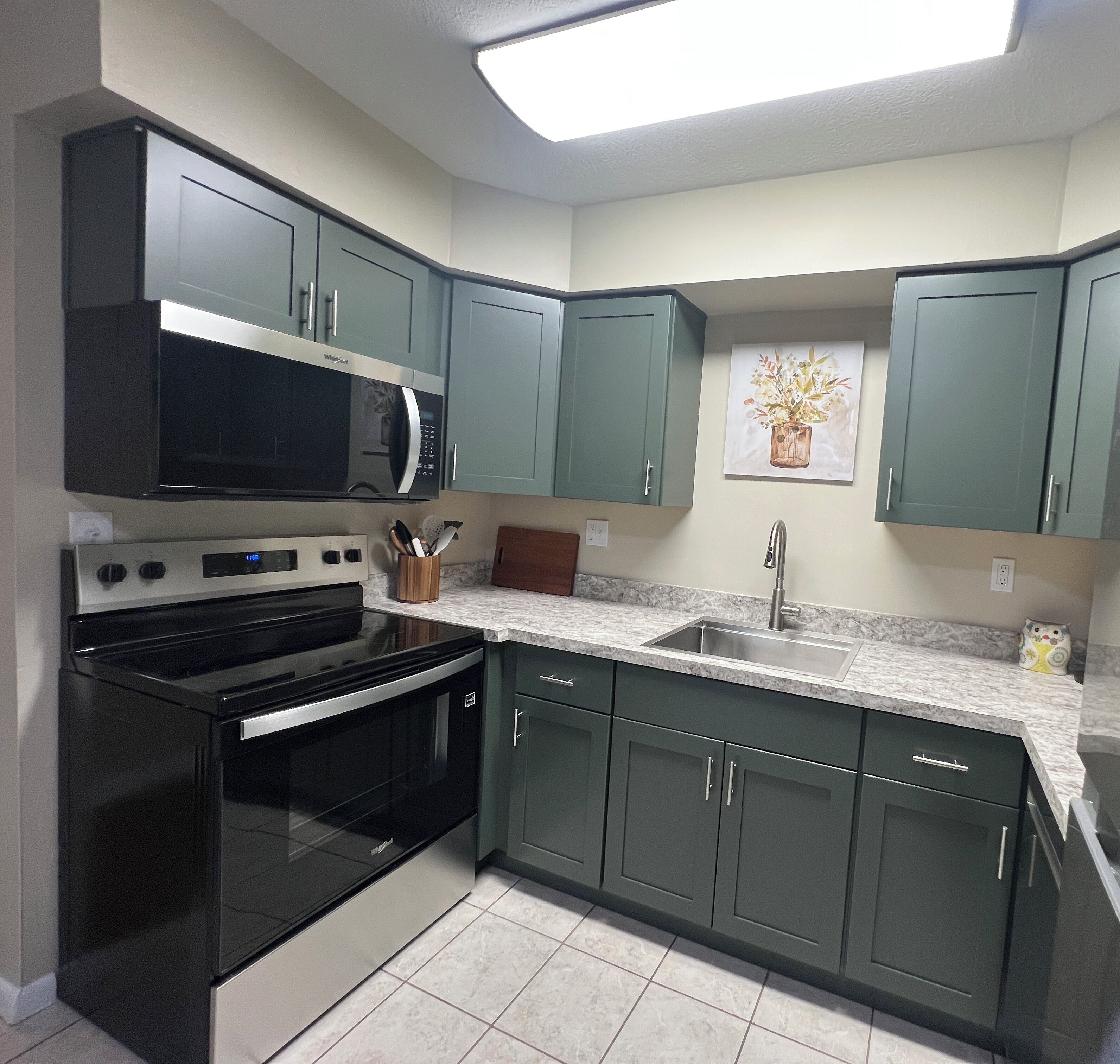 微波炉、烤箱、炉灶、洗碗机